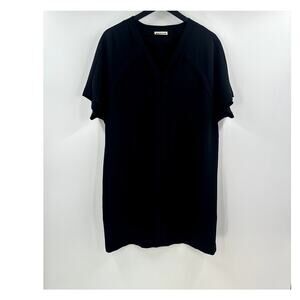 WHISTLES Knee Length Short Sleeve Sheath Dress Size 10